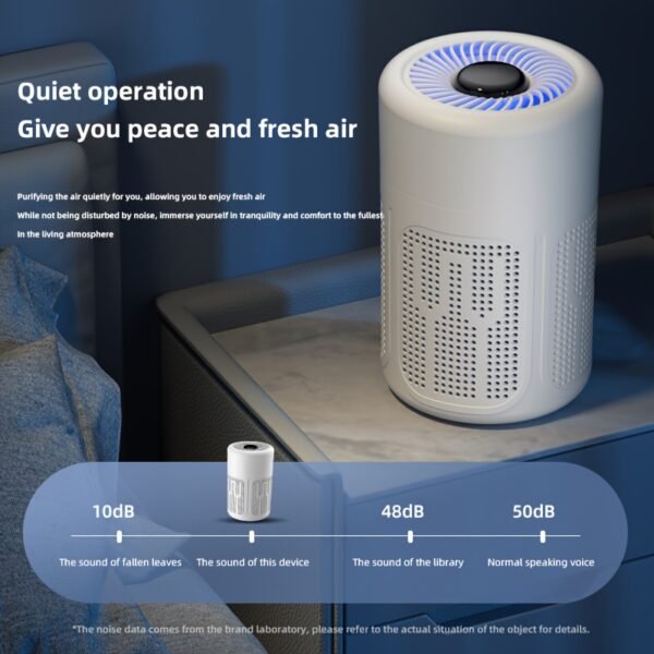 Portable Air Purifier with Negative Ion Technology & HE-like Filter-like Effect